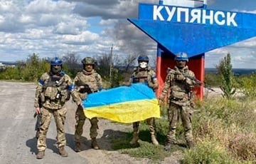 Украинские военные уже на входе в Купянск