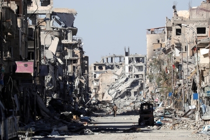 Минобороны сравнило Ракку с разбомбленным в 1945 году Дрезденом