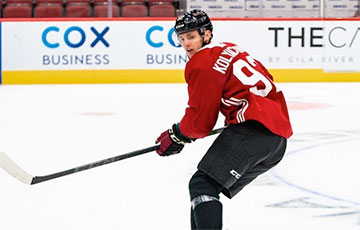 Беларусский хоккеист подписал двухлетний контракт с клубом НХЛ