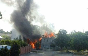 В Ясиноватой произошел мощный взрыв в казарме, где жили оккупанты