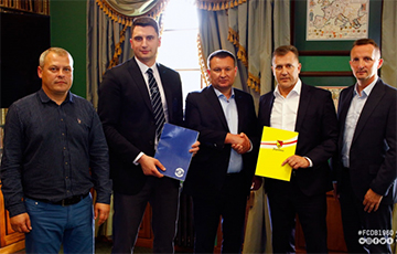 Брестское «Динамо» и белостокская «Ягеллония» подписали договор о сотрудничестве