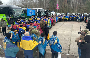 Украина и Московия обменялись пленными через Беларусь