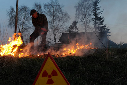 Пожары в лесах Чернобыля вернут радиоактивные облака в небо Европы