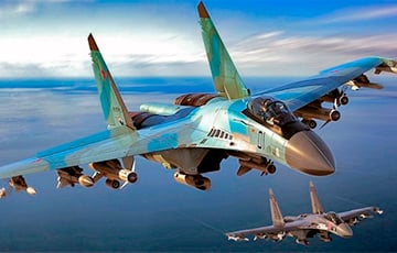 ВСУ сбили над Черным морем московитский истребитель Су-35