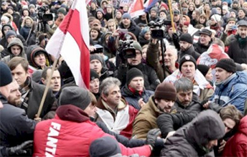 «Польское радио»: В Минске протестовали против планов Москвы