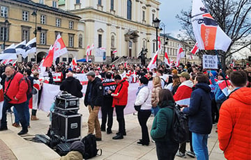 Беларусы Польши отпраздновали День Воли