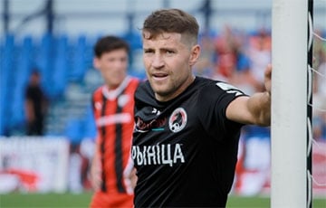 Вячеслав Глеб дебютировал в роли вратаря
