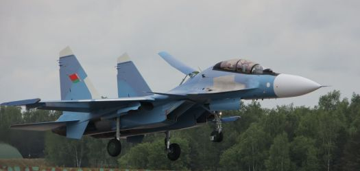 Московитские истребители Су-30СМ2 прибыли в Беларусь
