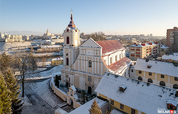 Гродно засыпает снегом