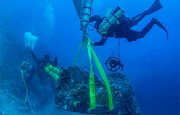 Подводные археологи обнаружили огромную мраморную голову Геракла