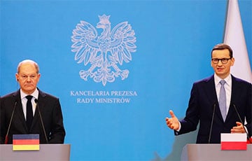 Новый канцлер Германии и премьер Польши обсудили новые экономические санкции против режима Лукашенко
