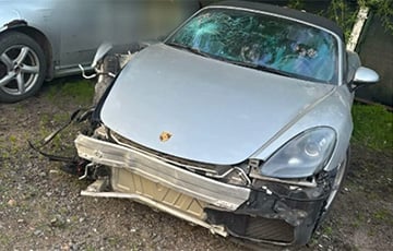 В Минске пьяный рабочий СТО угнал Porsche