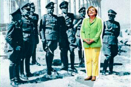 Шеф-редактор Spiegel объяснил появление на обложке окруженной нацистами Меркель