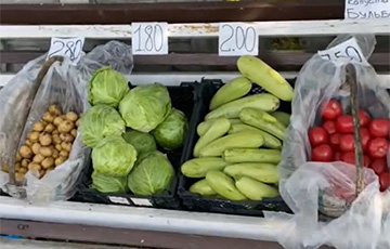 В Лунинецком районе продают овощи без продавца