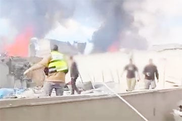 Иранская ракета ударила по району синагоги в Израиле