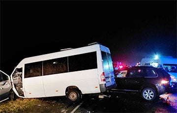 Трагедия под Светлогорском: маршрутка столкнулась с внедорожником
