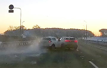«Машина просто подпрыгнула в левой полосе»