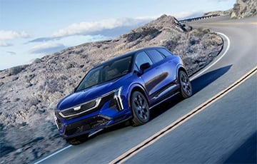 Мощный электрокроссовер Cadillac бросает вызов Tesla Model Y