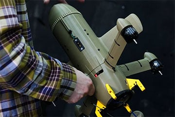 Украинцы сбили московитский БПЛА V2U с искусственным интеллектом