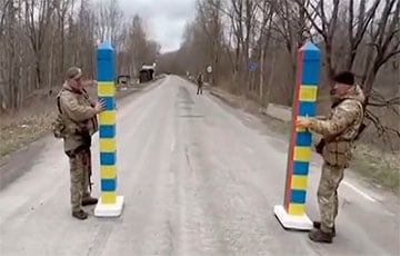 Видеофакт: Последствия отступления московитских оккупантов на границе с Беларусью