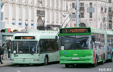 В Минске остановилось движение некоторых троллейбусов и автобусов