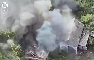 Украинские пограничники уничтожили полевой склад и технику армии РФ