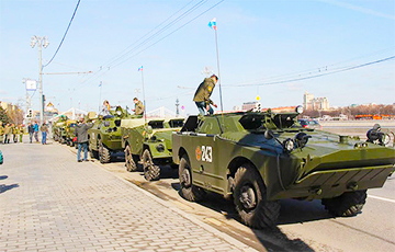 Во вторник и среду по четырем областям Беларуси пройдут колонны военных
