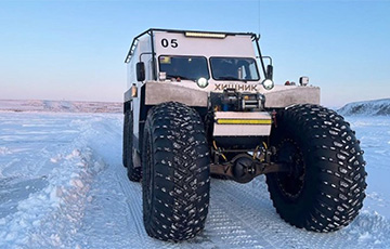 У московитского снегохода, на котором Путина покатали по Чукотке, оказался импортный двигатель