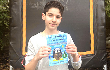 Школьник из США написал книгу о биткоине для подростков