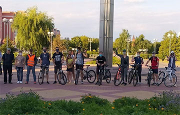 В Жлобине стартовал первый велопробег солидарности
