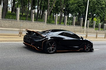 В Минске заметили очень редкий суперкар McLaren