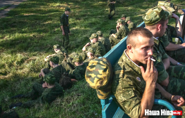 Фотофакт: Дедовщина в военной части в Борисове