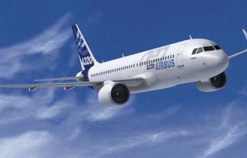 Airbus А320 назвали самым массовым пассажирским лайнером в истории