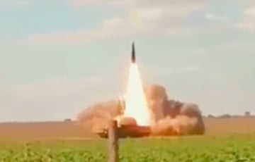 Украинский ЗРК «Бук» сбивает московитский БПЛА «Орлан-10»