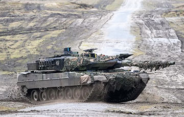 Под Кременной танк Leopard разбил московитских штурмовиков