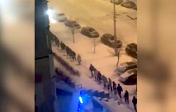 «Зомби-апокалипсис» в Минске во время циклона «Улли» озадачил беларусов