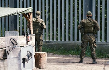 На границе с Беларусью польский военный получил ранение