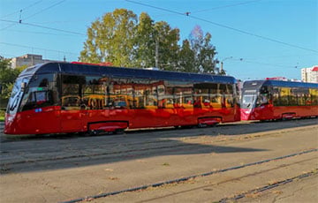 В московитском Барнауле 8 из 10 новых беларусских трамваев сразу же встали на ремонт