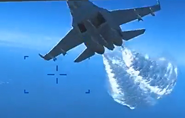 Видео столкновения Су-27 с беспилотником Reaper: озвучены два главных вывода