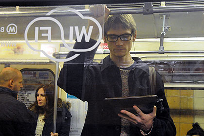 Аудитория Wi-Fi в московском метро в октябре составила 5,7 миллиона человек