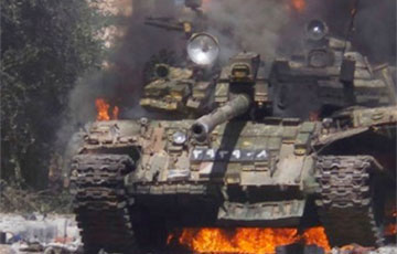 ВСУ уничтожили московитский танк Т-80 на Сватовском направлении