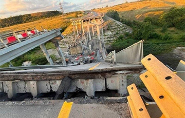 ВСУ уничтожили мост на трассе Донецк — Мариуполь
