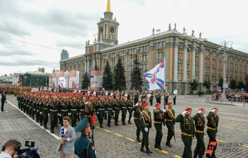 В московитском Екатеринбурге парад проведут с «оглядкой на небо»