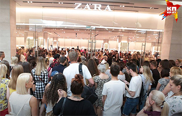 В Минске открылся первый магазин Zara