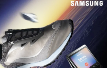 Samsung выпустила кроссовки, позволяющие управлять смартфоном с помощью танцевальных движений