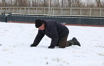 Спасатели советуют минчанам не выходить на лед