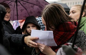В Минске студентов согнали на провластный митинг