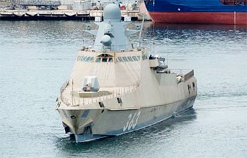 Московитский корабль «Павел Державин» подбили второй раз вместе с буксиром