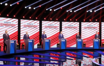 В Польше прошли дебаты с участием всех кандидатов в президенты
