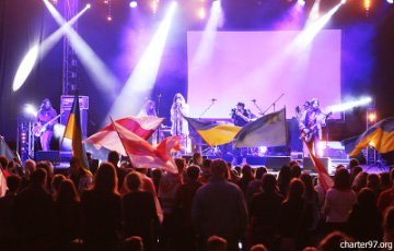 Концерт «Солидарные с Беларусью» в Варшаве: За вашу и нашу свободу!